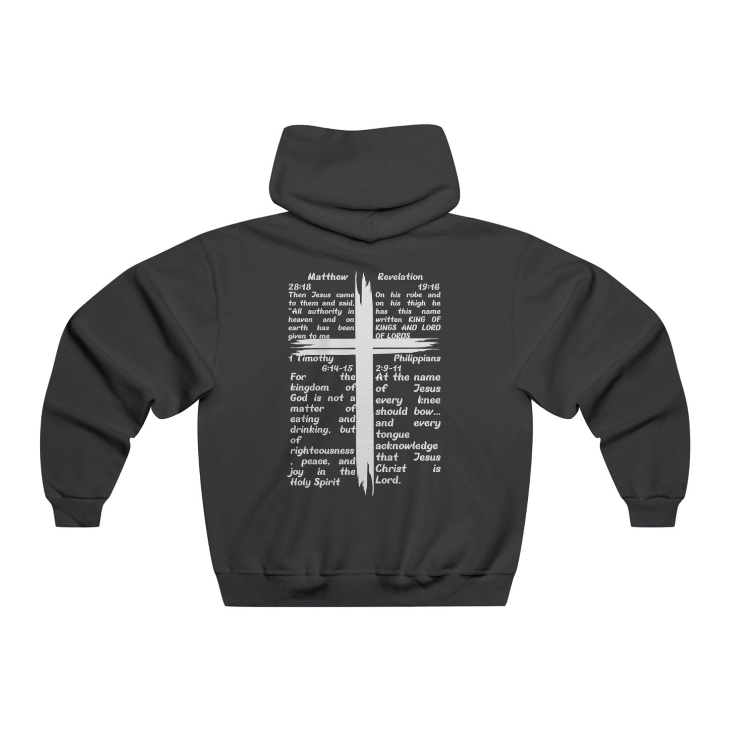 Christian Hoodie - Jesus is King NUBLEND® Sweatshirt