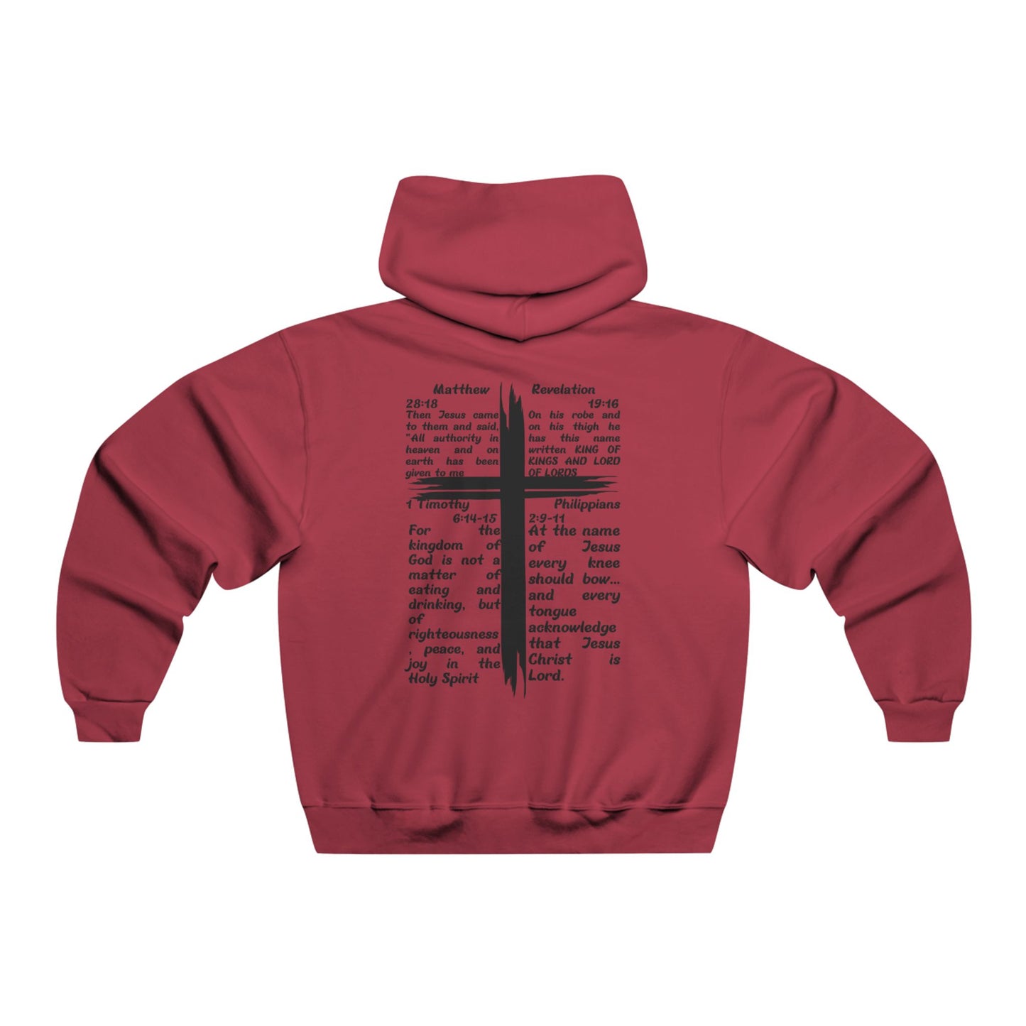 Christian Hoodie - Jesus is King NUBLEND® Sweatshirt