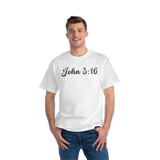 John 3:16 Beefy-T®  Short-Sleeve T-Shirt