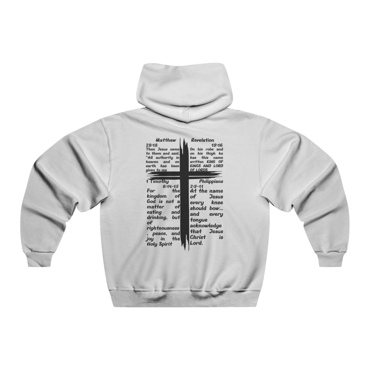 Christian Hoodie - Jesus is King NUBLEND® Sweatshirt