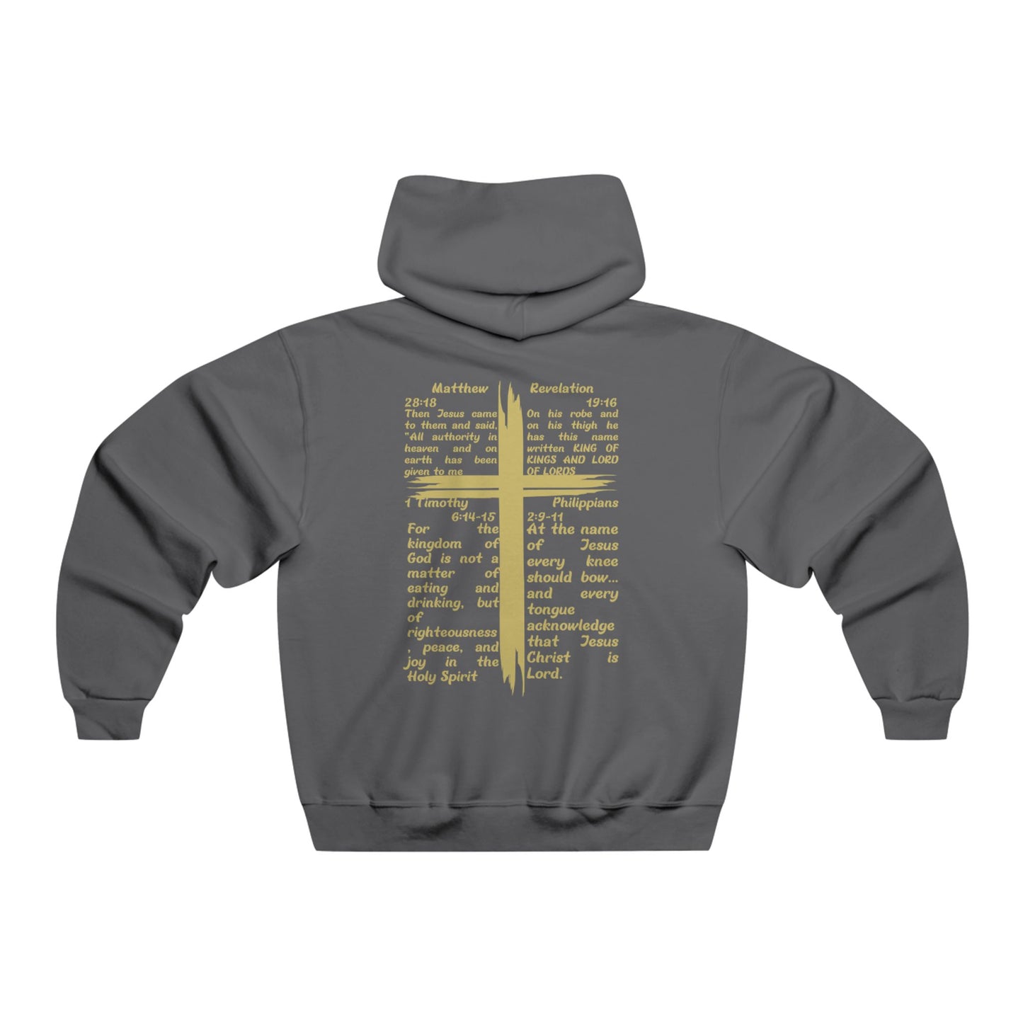 Christian Hoodie - Jesus is King NUBLEND® Sweatshirt